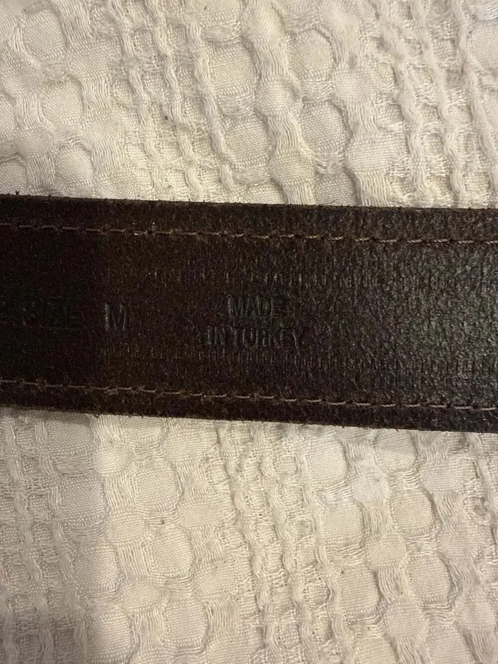 Banana Republic Brown Genuine Leather Belt Size M